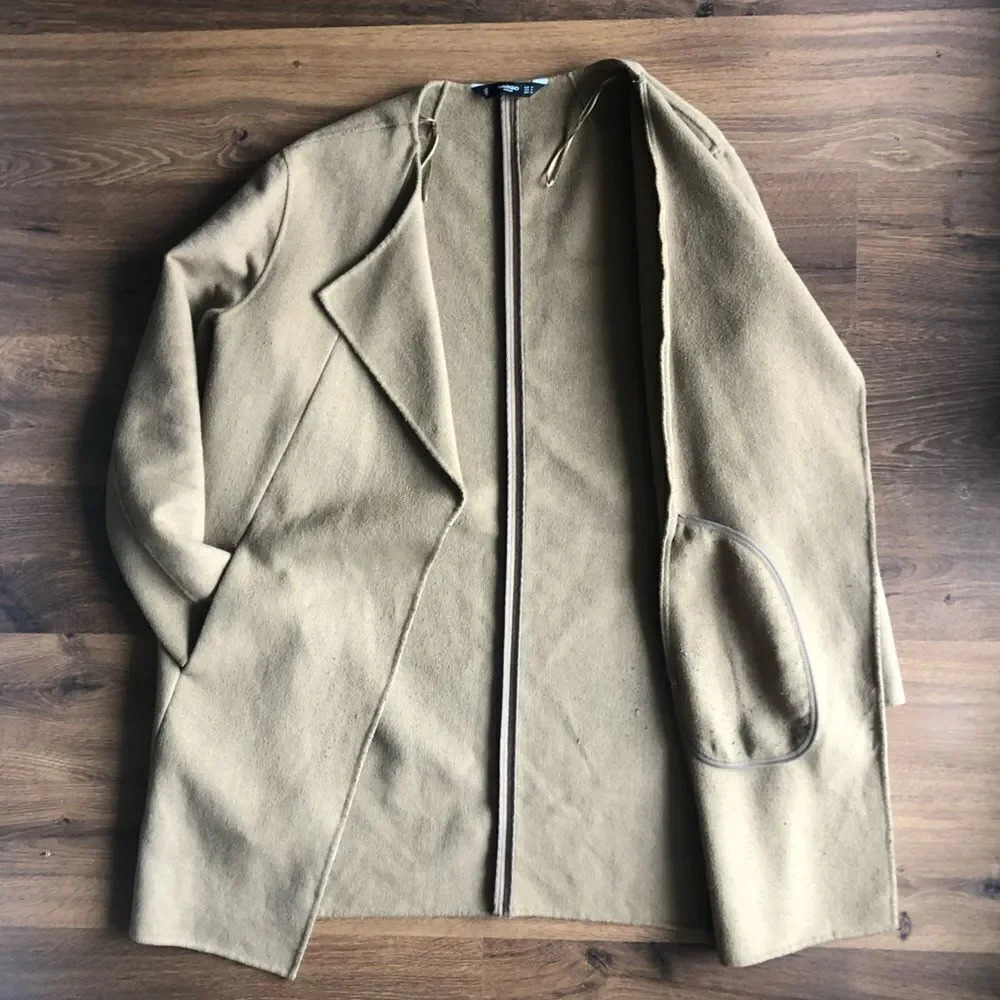 Mango oversized wool blend coat - Picture 8 of 13